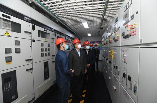 毛偉明董事長、辛保安總經(jīng)理赴國網(wǎng)北京電力督導(dǎo)檢查全國兩會供電保障工作