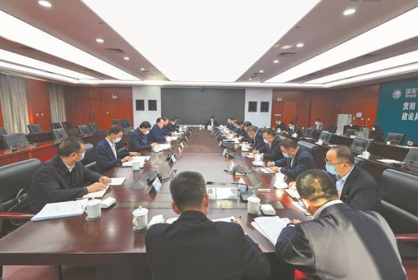 毛偉明董事長(zhǎng)、辛保安總經(jīng)理赴國(guó)網(wǎng)新疆電力調(diào)研