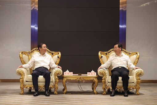 國家電網(wǎng)董事長、黨組書記辛保安拜會河南省委書記樓陽生、省長王凱