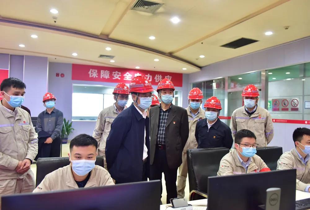華銀電力賀子波、陳自強(qiáng)一行到湘潭發(fā)電公司調(diào)研
