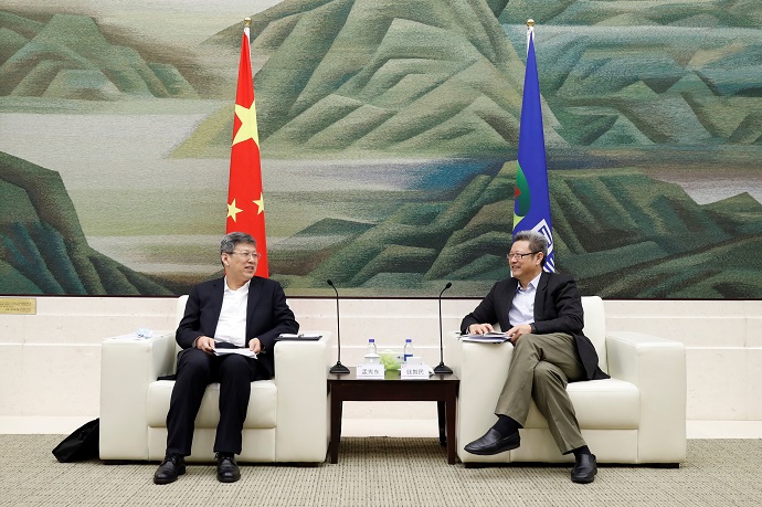 錢智民會(huì)見內(nèi)蒙古自治區(qū)黨委常委、通遼市委書記孟憲東