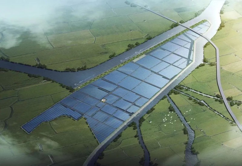 550MWp！亞洲最大漁光互補光伏發(fā)電項目之一正式開工！
