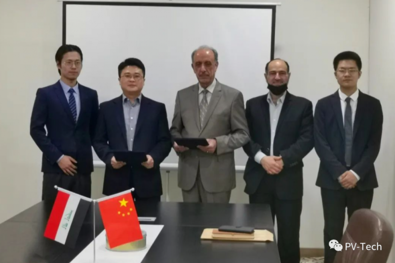 中國能建與伊拉克、越南簽署355MW光伏項目