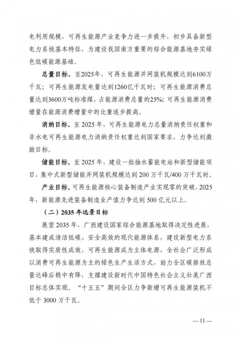 廣西“十四五”規(guī)劃：大力發(fā)展光伏發(fā)電，到2025年新增光伏裝機15GW！