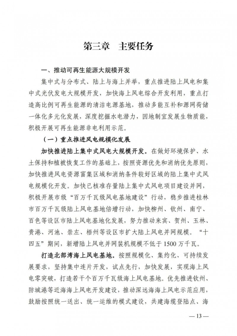 廣西“十四五”規(guī)劃：大力發(fā)展光伏發(fā)電，到2025年新增光伏裝機15GW！