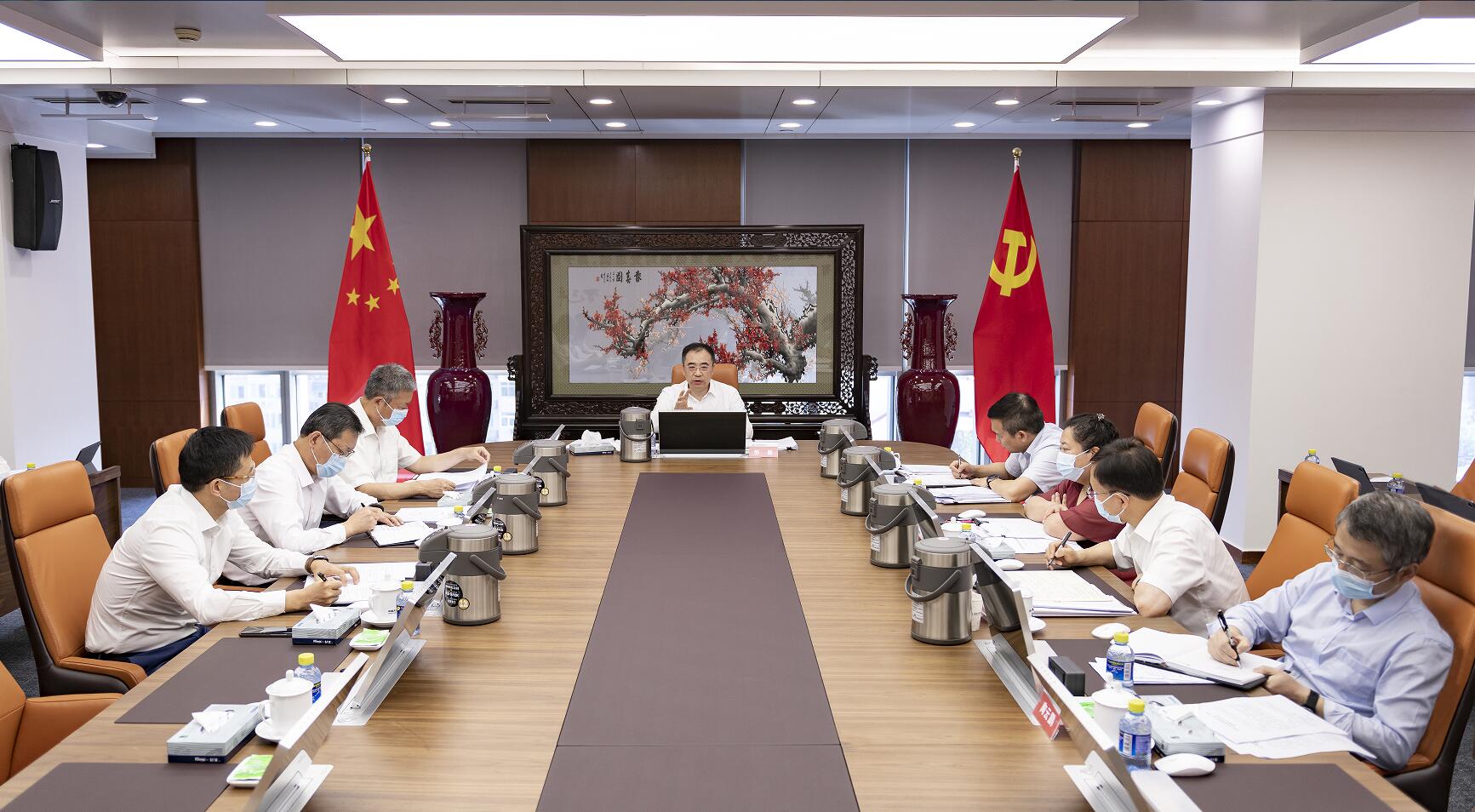 大唐集團(tuán)公司黨組學(xué)習(xí)貫徹全國(guó)安全生產(chǎn)電視電話(huà)會(huì)議精神