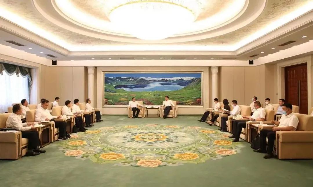 中國(guó)能建黨委書記、董事長(zhǎng)宋海良拜會(huì)吉林省委常委、長(zhǎng)春市委書記張志軍