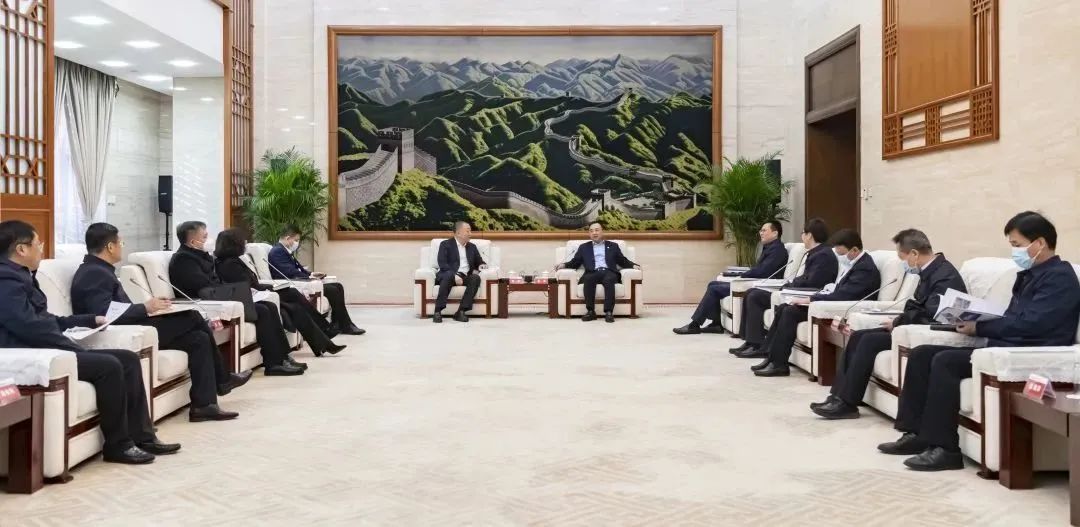 大唐集團(tuán)黨組書記、董事長鄒磊會見鐵嶺市委書記、市人大常委會主任宋誠