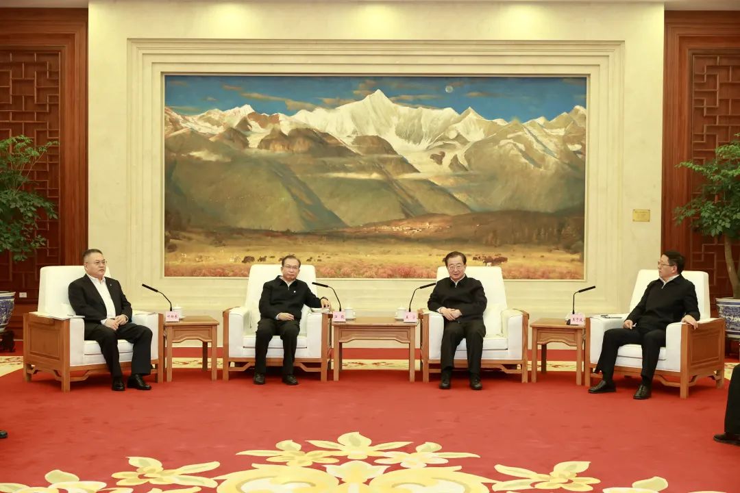 華電集團(tuán)董事長(zhǎng)江毅、總經(jīng)理葉向東拜會(huì)云南省委書記王寧、省長(zhǎng)王予波