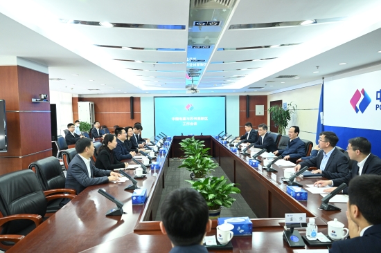 中國(guó)電建黨委書記、董事長(zhǎng)丁焰章會(huì)見(jiàn)蘇州高新區(qū)黨工委書記毛偉