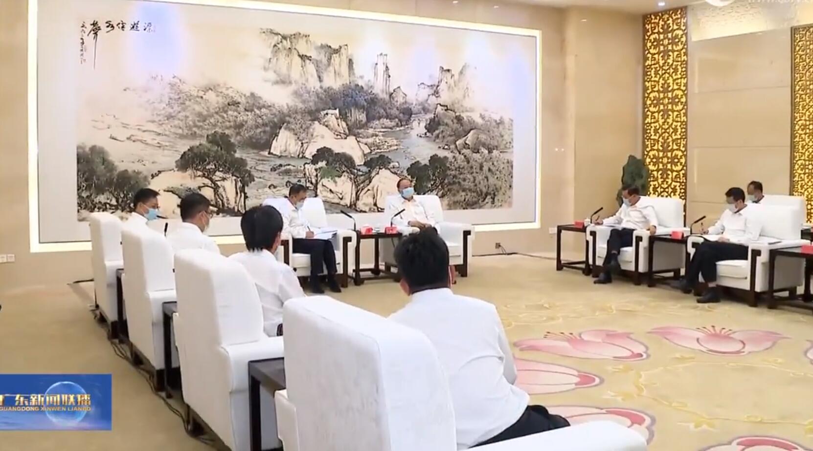 大唐集團(tuán)黨組書記、董事長鄒磊拜會廣東省委書記黃坤明、省長王偉中
