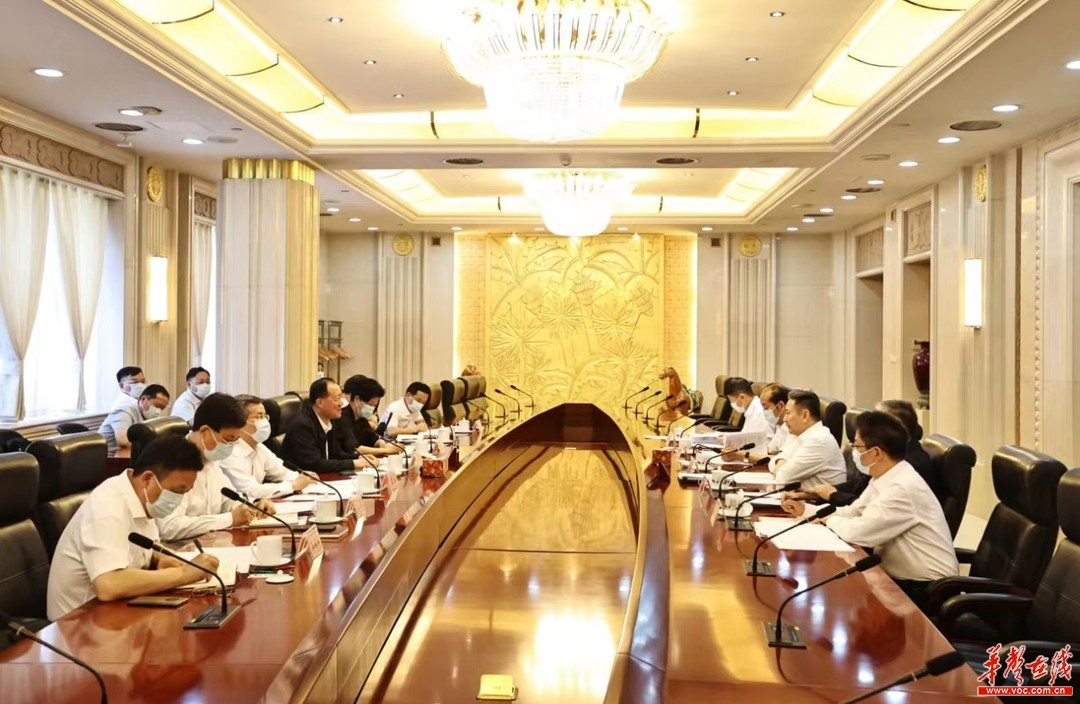 湖南省政府在京與交通運輸部、國家能源局、中國中車舉行工作會談