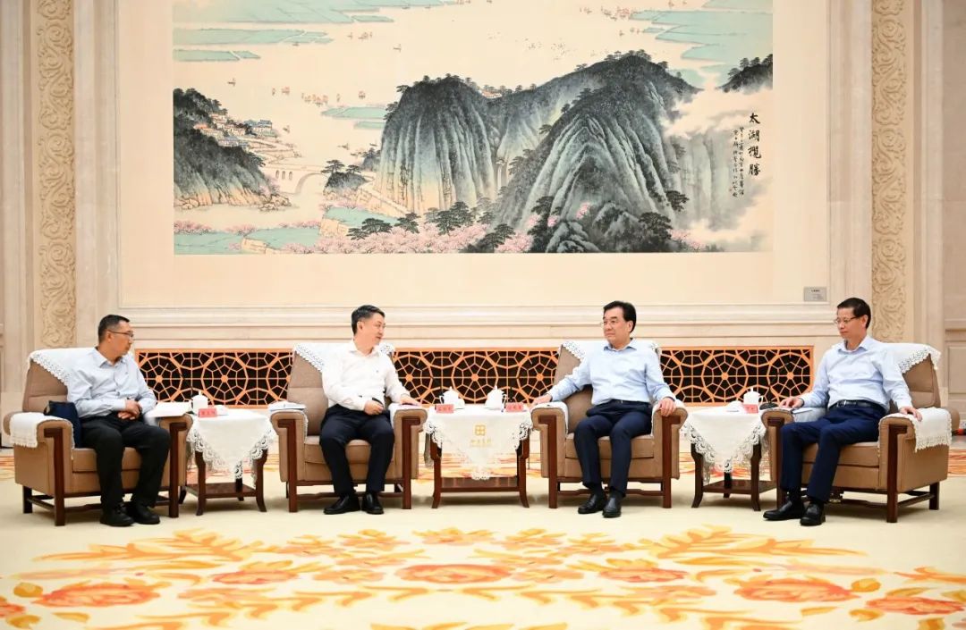 華能集團(tuán)黨組書記、董事長(zhǎng)溫樞剛拜會(huì)江蘇省委書記信長(zhǎng)星、省長(zhǎng)許昆林