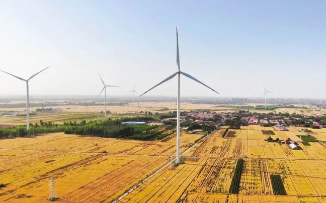 寰泰能源又一風電項目落地河北柏鄉(xiāng)，總?cè)萘?0MW