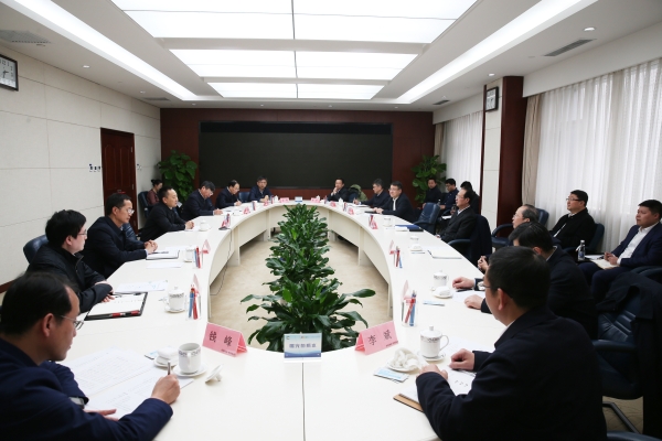 中國(guó)電建黨委書記、董事長(zhǎng)丁焰章拜會(huì)水利部黨組書記、部長(zhǎng)李國(guó)英