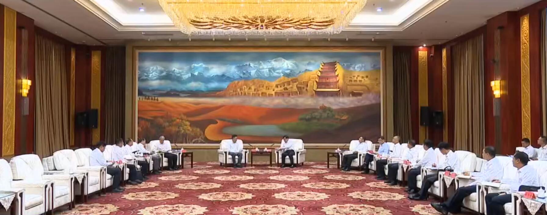 國家電投董事長劉明勝、總經(jīng)理栗寶卿拜會(huì)甘肅省委書記胡昌升、省長任振鶴