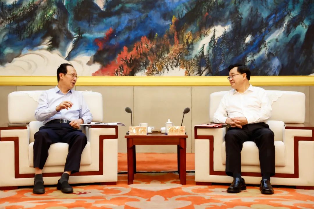 中國電建黨委書記、董事長丁焰章拜會(huì)甘肅省委書記胡昌升