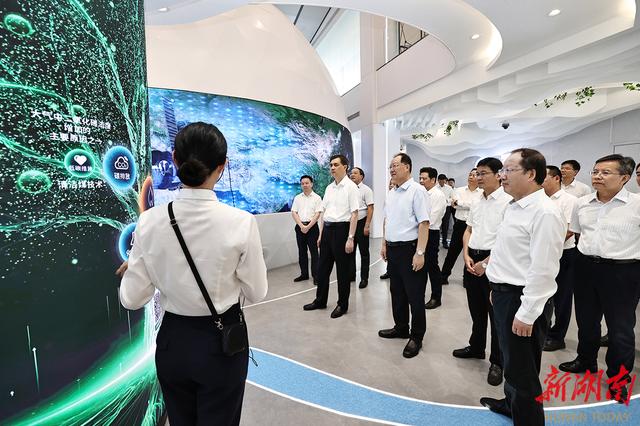 湖南省委副書記、省長(zhǎng)毛偉明調(diào)研新型電力系統(tǒng)建設(shè)情況
