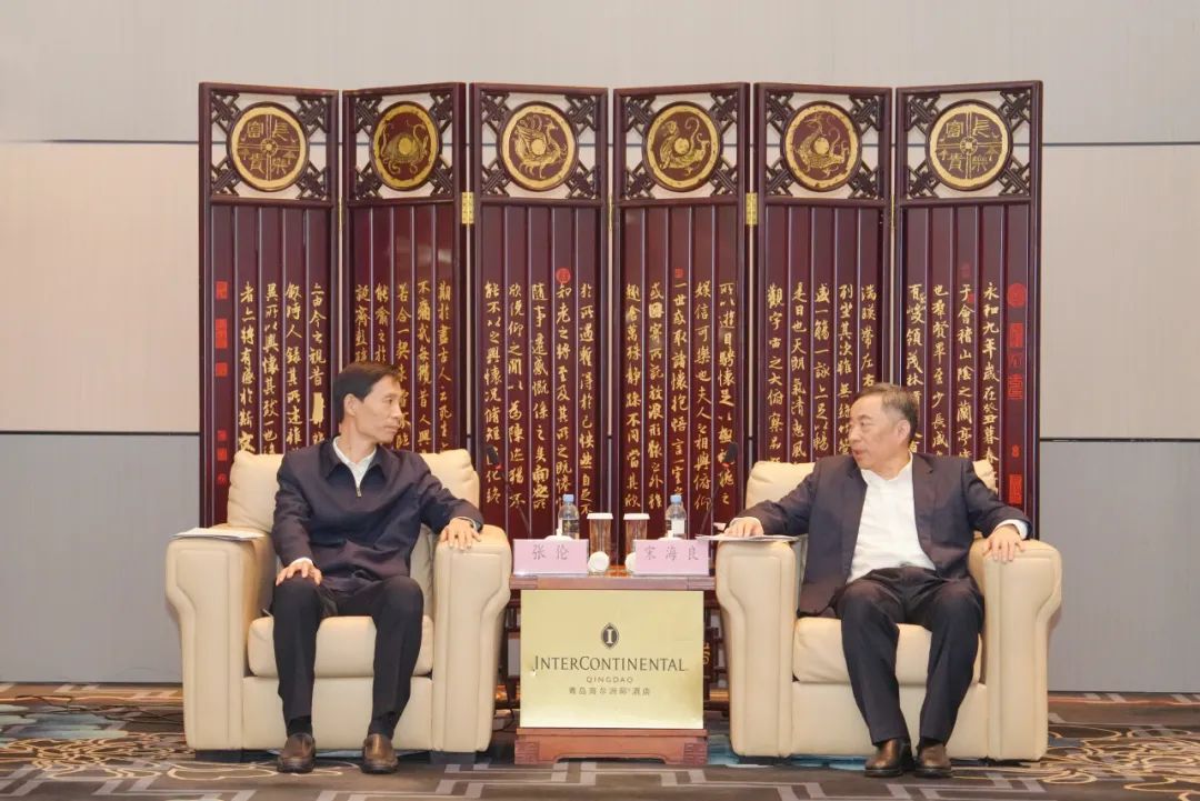 中國能建黨委書記、董事長宋海良與菏澤市委書記張倫會(huì)談