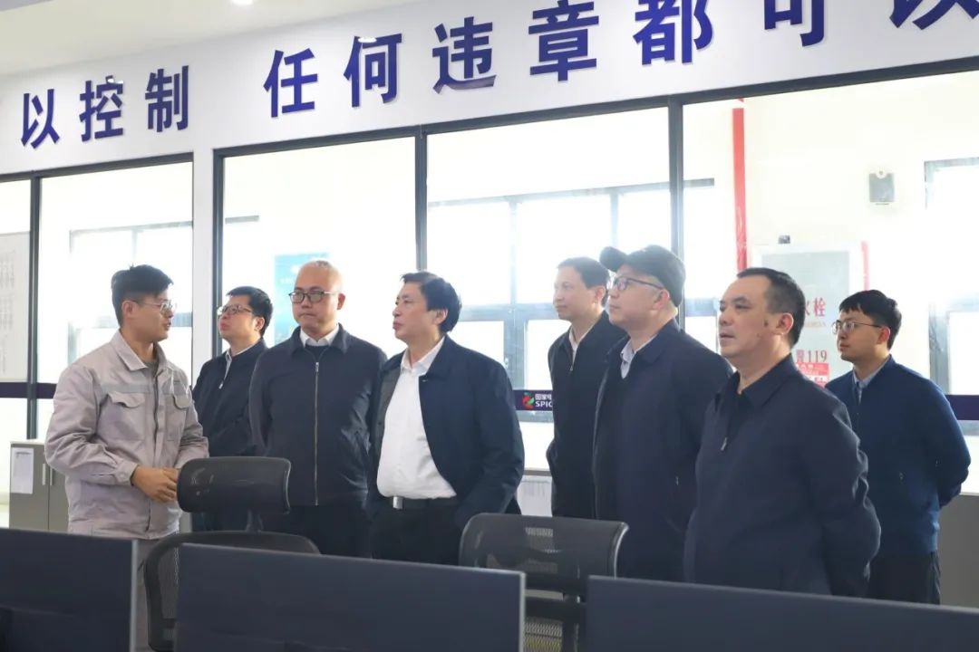 中國(guó)工程院院士謝和平調(diào)研前詹風(fēng)電、前詹港電