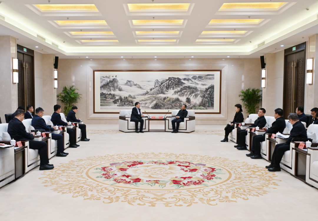 大唐集團董事長呂軍、總經(jīng)理張傳江拜會內(nèi)蒙古自治區(qū)黨委書記孫紹騁政府主席王莉霞