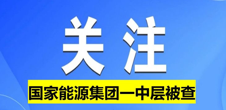 國(guó)家能源集團(tuán)一中層被查！